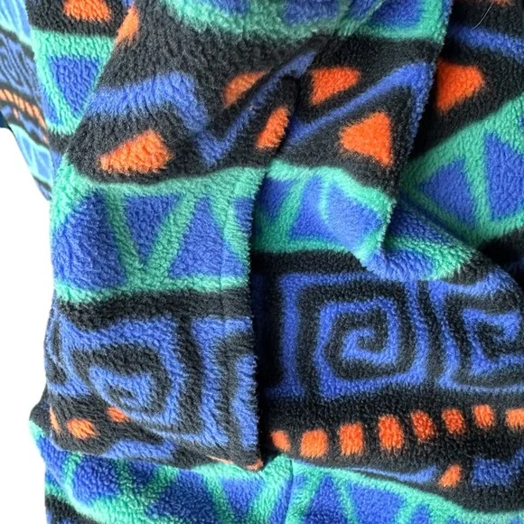 QUIKSILVER Mens Heritage Boxy Half Snap fleece sweater size S - Picture 3 of 7